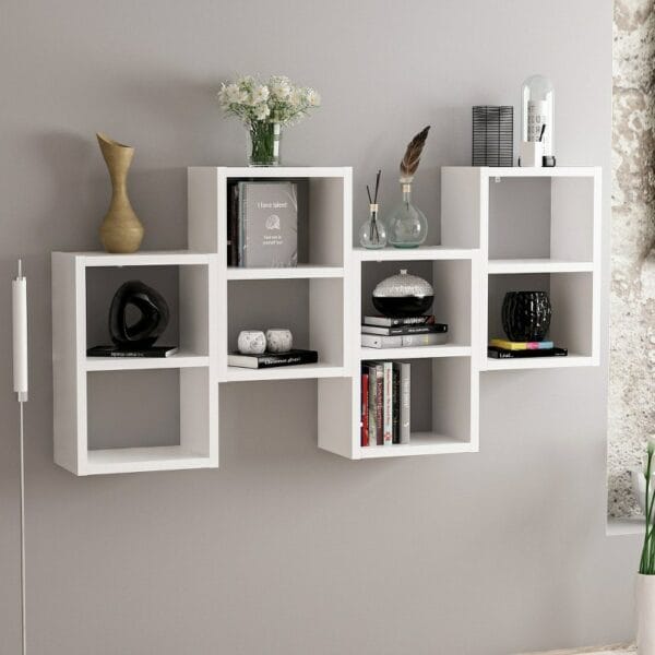 Home Gallery Treasure Book Hanging on White - White W108 X H56 X D1