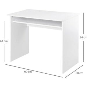 Home Gallery Computer Desk with Storage W90 X H74 X D50