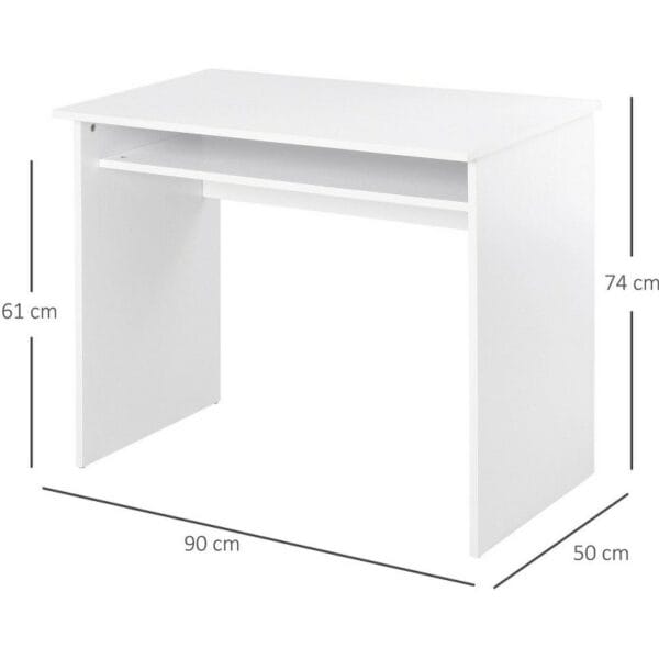 Home Gallery Computer Desk with Storage W90 X H74 X D50
