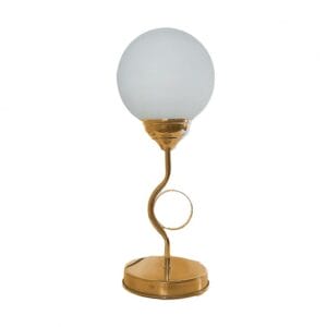 Table lamp size 38x15 gold color