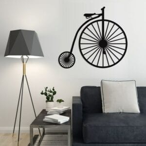 Decorative Classic Bike wall Sticker art 80X80 cm