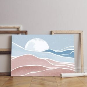 abstract contemporary canvas Printed wall art