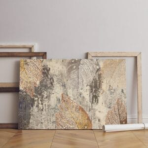 beautiful-paintings-canvas- gold-leaf-art Printed wall art