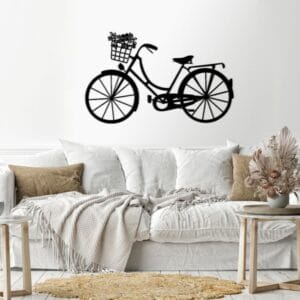 Bike wall Sticker 70x110 Black