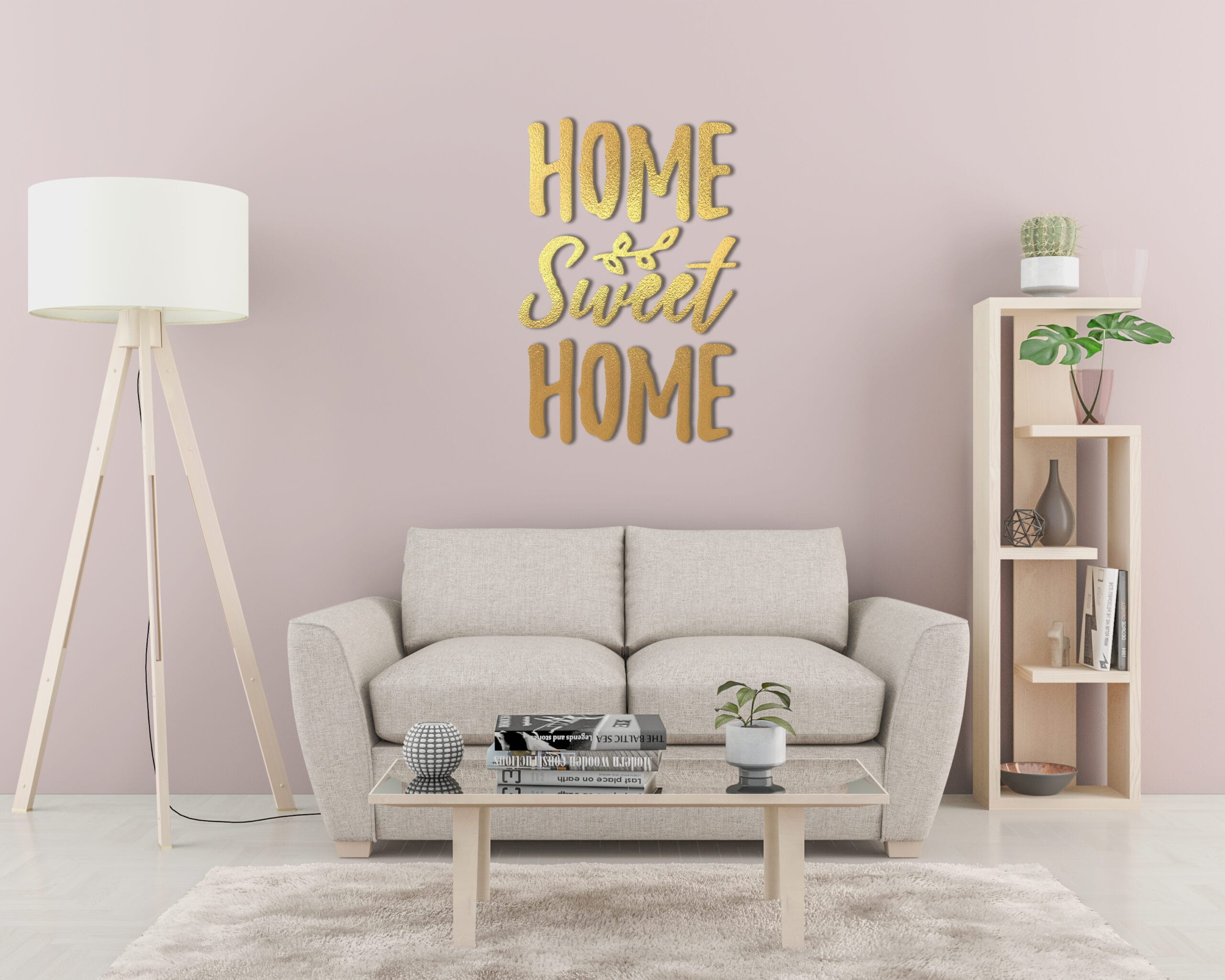アート・デザイン・音楽 LIVING PROOF CALLED HOME Home sweet home sign Wood wall art 80x60 - Home Gallery
