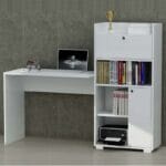 Home Office Gallery 125x45x150 White