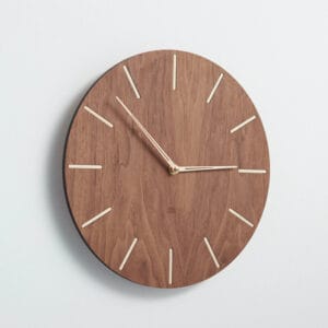 Mid century style wall clock