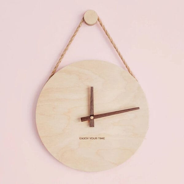 Beautiful Nordic Style Wall Clock Blank