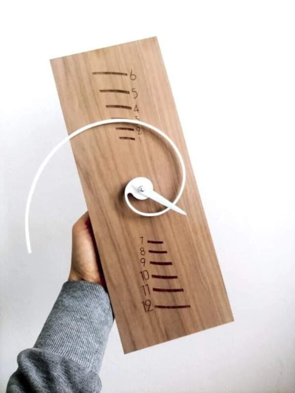 Spiral Wall Clock