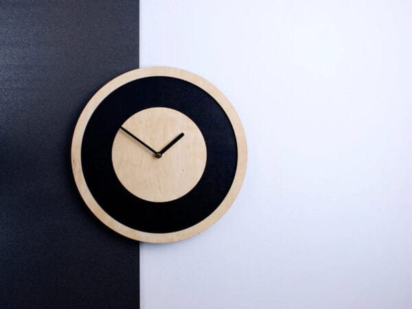 Personalized wood Wall clock