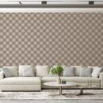 Amazing Arabic islamic indian seamless pattern Fabric Wallpaper Covers an area ​​up to 4.2mX3m with adhesive  and smoothing tool