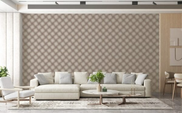 Amazing Arabic islamic indian seamless pattern Fabric Wallpaper Covers an area ​​up to 4.2mX3m with adhesive  and smoothing tool