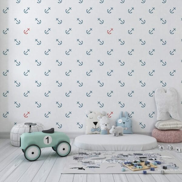 Beautiful background seamless vector Fabric Wallpaper Covers an area ​​up to 4.2mX3m with adhesive  and smoothing tool