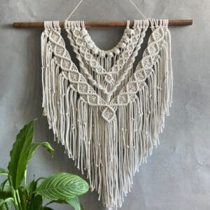 Large Macrame Pattern Handmade