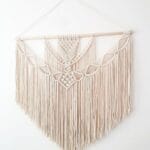 Handwoven Cotton Wall Hanging Macrame Tapestry