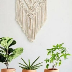 Handmade Boho Macrame Wall Hanging