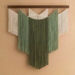 Macrame Yarn Wall Hanging Boho Farmhouse