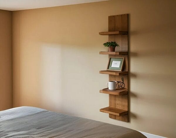 Wood Wall Storage Shelves