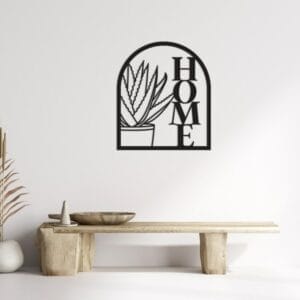 Home Sign Framed Wood Wall Art 50x60