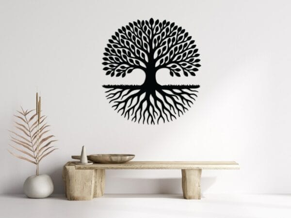 Tree of Life Wall Decor Wood Wall Art 80x80