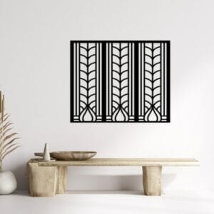 Golden Harvest Wood Wall Art 100x80