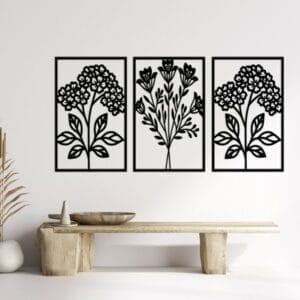 Botanical Elegance Wood Panels 160x80