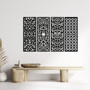 A Symphony of Patterns Wood Wall Art 125x80