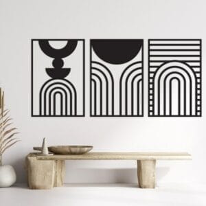 Desert Sunset Wood Wall Art 175x80