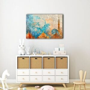 Texture Stone Mosque Background Printed On Canvas Wall Art